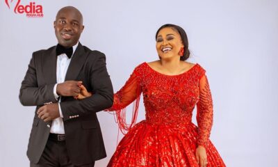 Mercy AIgbe and Kazim Adeoti