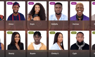 BBNaija housemates level up